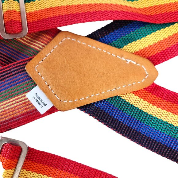 Rainbow Suspenders by Nicholas Work & Gear Unisex Heavy Duty  One Size - Picture 6 of 6